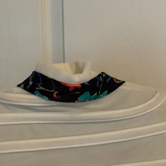 Leonard Italian Silk Tie Flowers Paris Italy 100% Silk - Picture 6 of 9